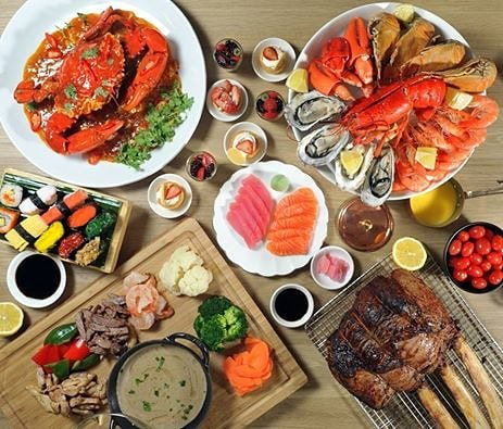 dinner buffet 50% discount off hotel singapore marriott tang plaza hotel