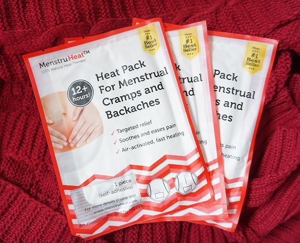 MenstruHeat heat packs for period cramps