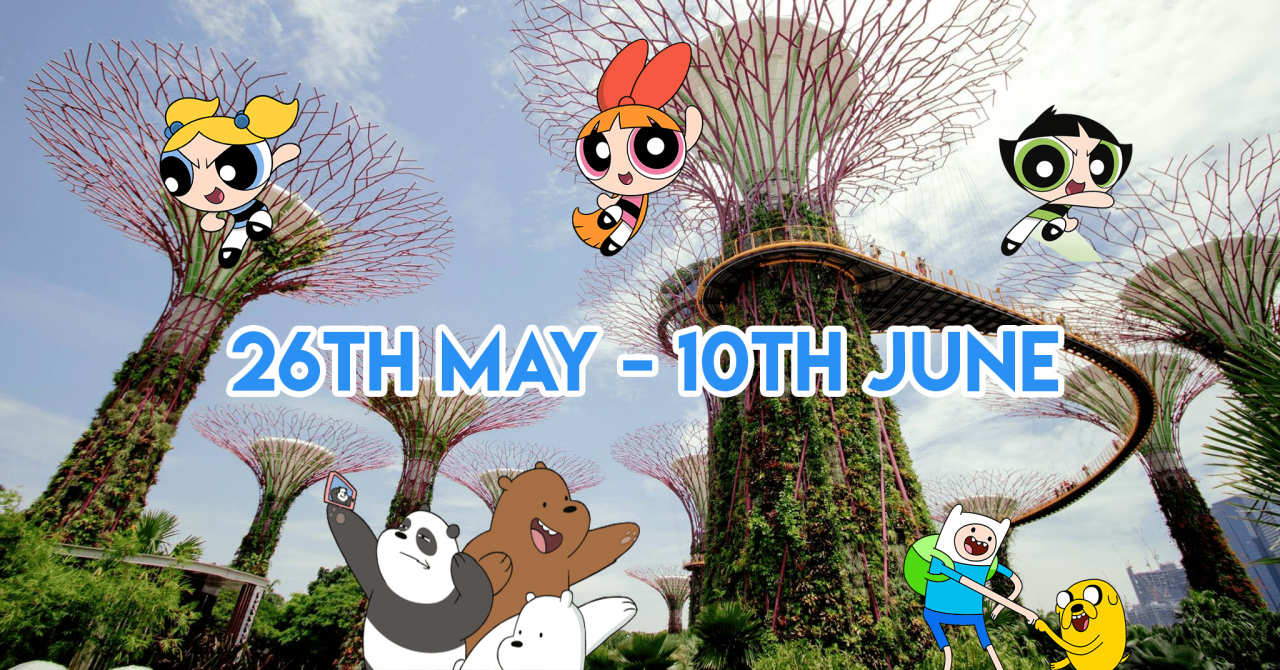 Cartoon Network Animate Your Life Is A Pop up Festival With We Bare