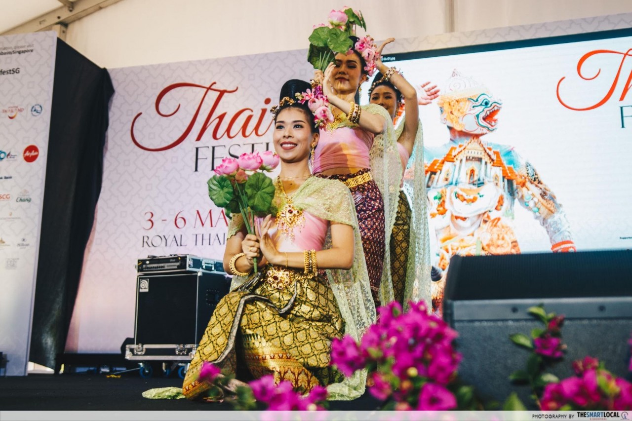 thai fest - traditional dance performance