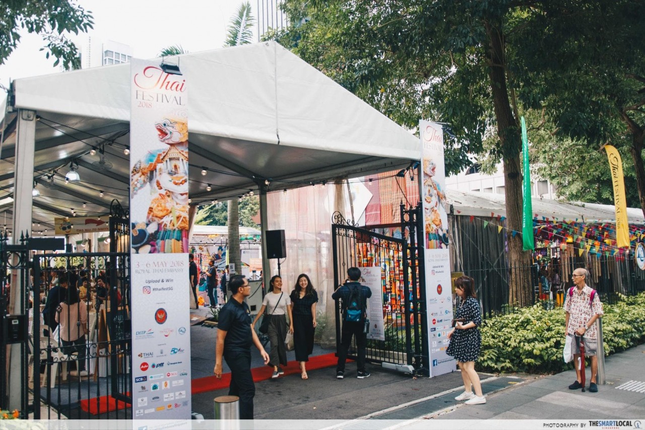 thai festival 2018 entrance