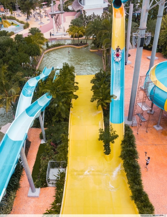 Water Park - Yellow Wall