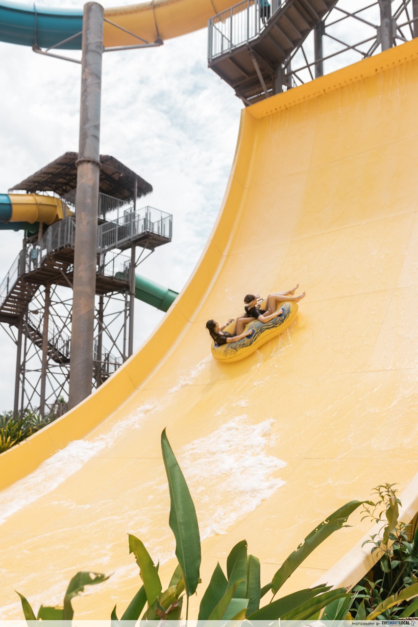 Water Park - Yellow Wall section