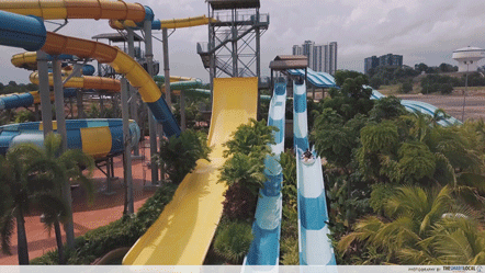 Water Park - G Force Alley drop
