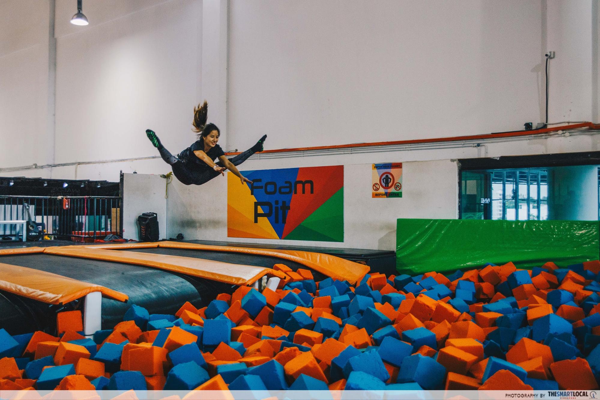Sports and Leisure Park - Jump Street Foam Pit