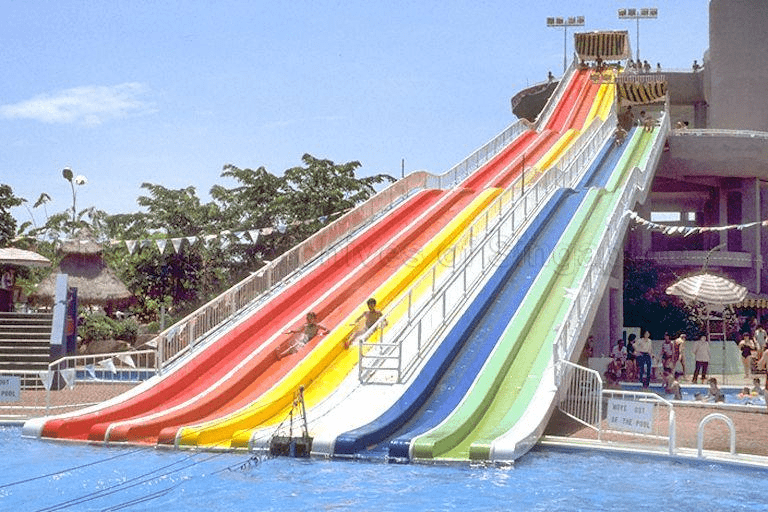 Big Splash - 5 lane slide
