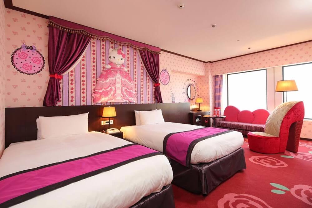 7 Hello Kitty-Themed Hotel Rooms In Asia From $31/Night Perfect For