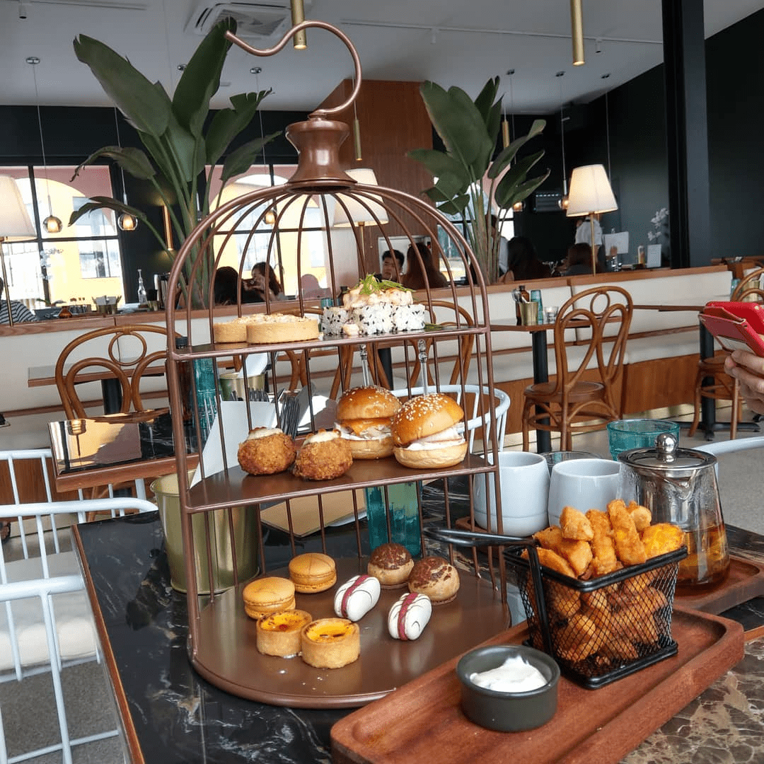 Tropique Cafe and Restaurant - high tea platter