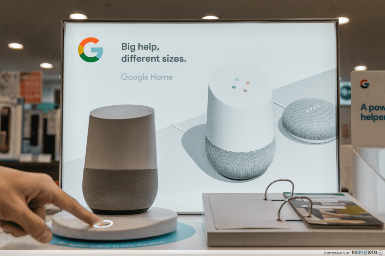 smart home devices - google home