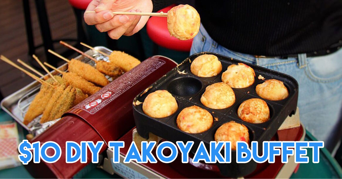 July 2018 deals takoyaki buffet