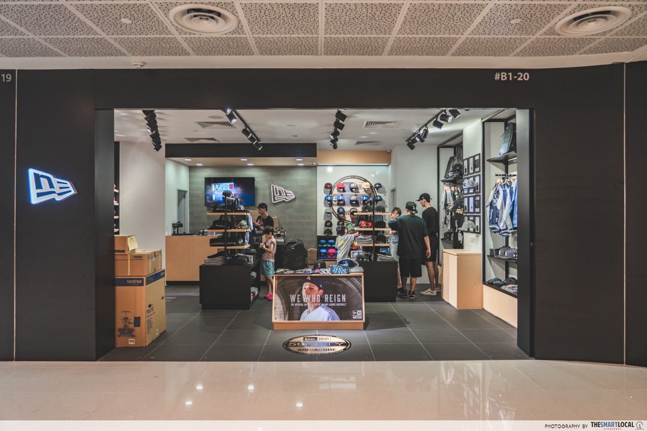 New Era's first flagship store in VivoCity Singapore