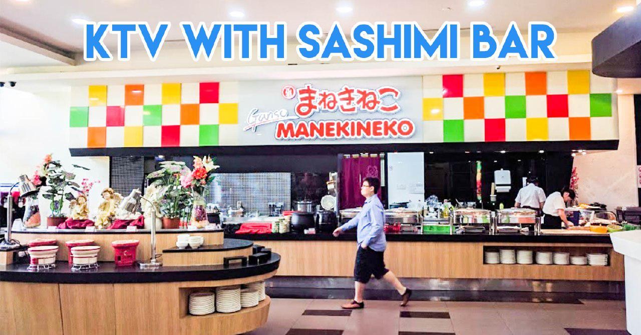 manekinako ktv with sashimi bar