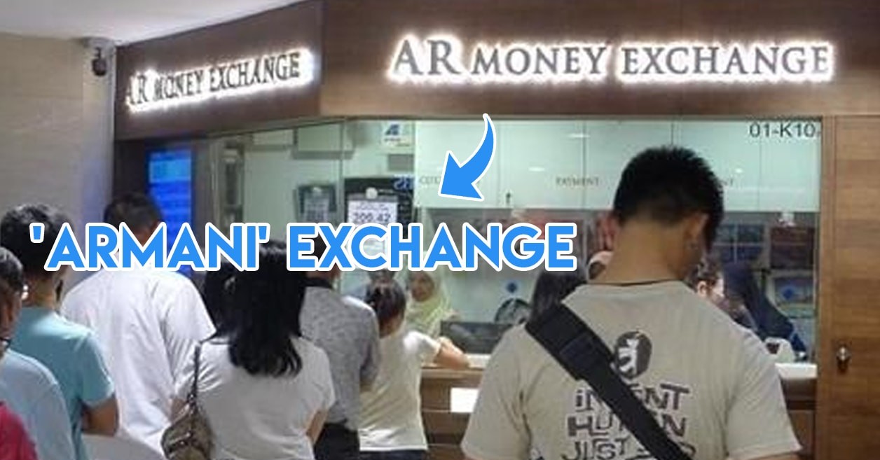a r money exchange armani