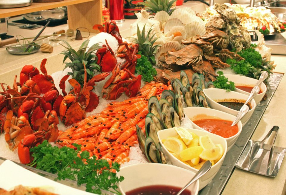 grand mercure seafood buffet