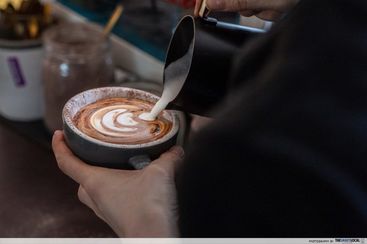 paradox coffee roasters latte