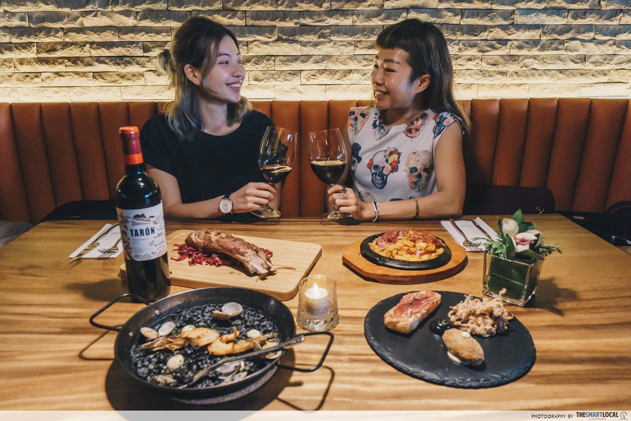 The Winery Tapas | Bar at CHIJMES - Singapore Night Festival