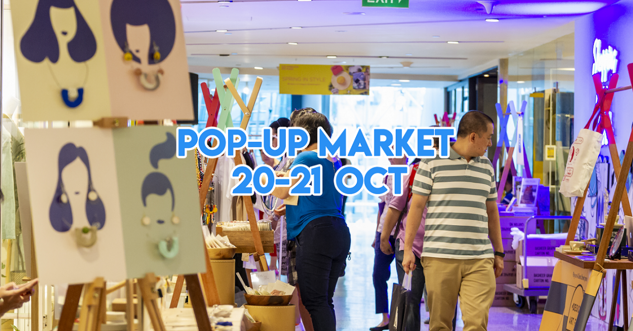 Wheelock Place Has A PopUp Market With Personalisation Services On