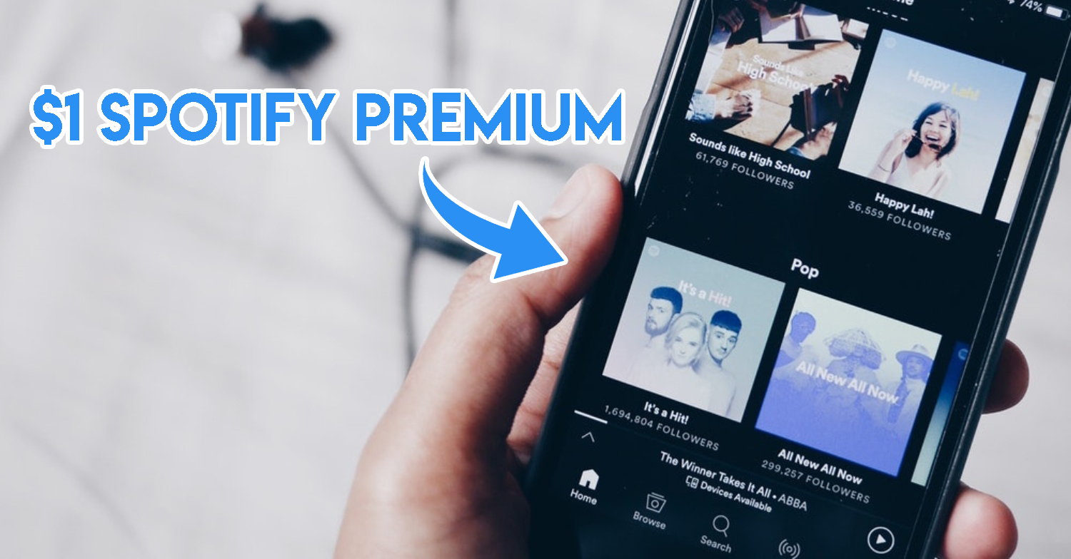 Singtel Now Offers DataFree Spotify Premium For Just 1 For The First