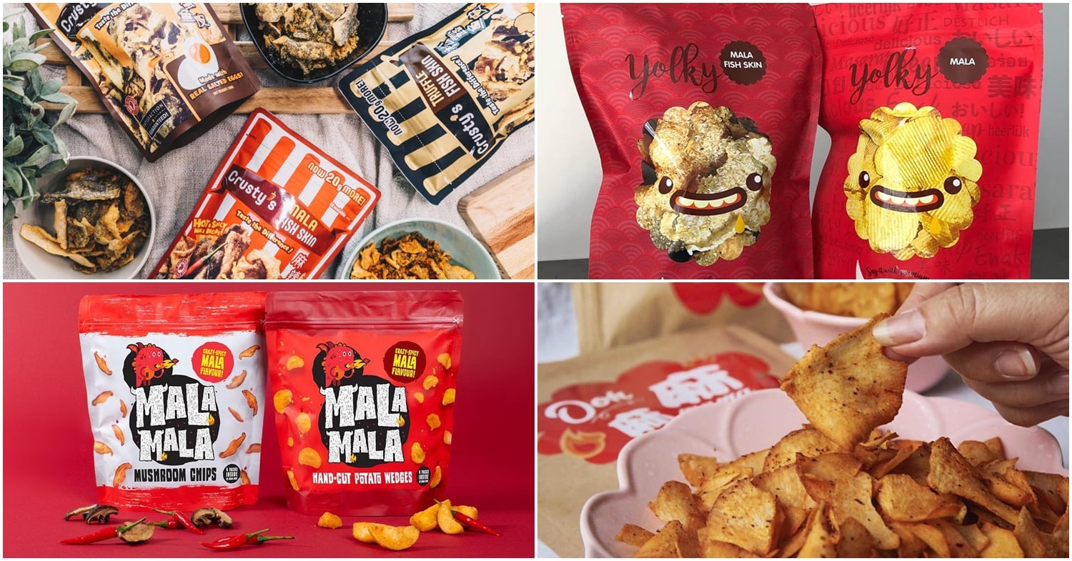 8 Mala Chip Brands In Singapore For All Tolerance Levels From "Xiao La