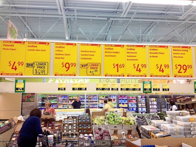 Cheapest prices at discount supermarkets