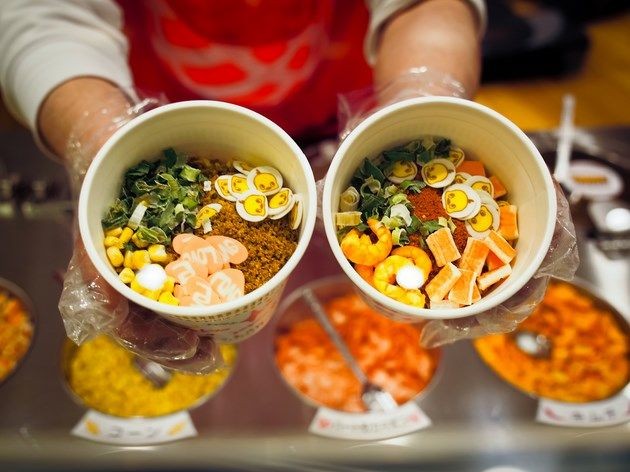 customize your own cup noodles