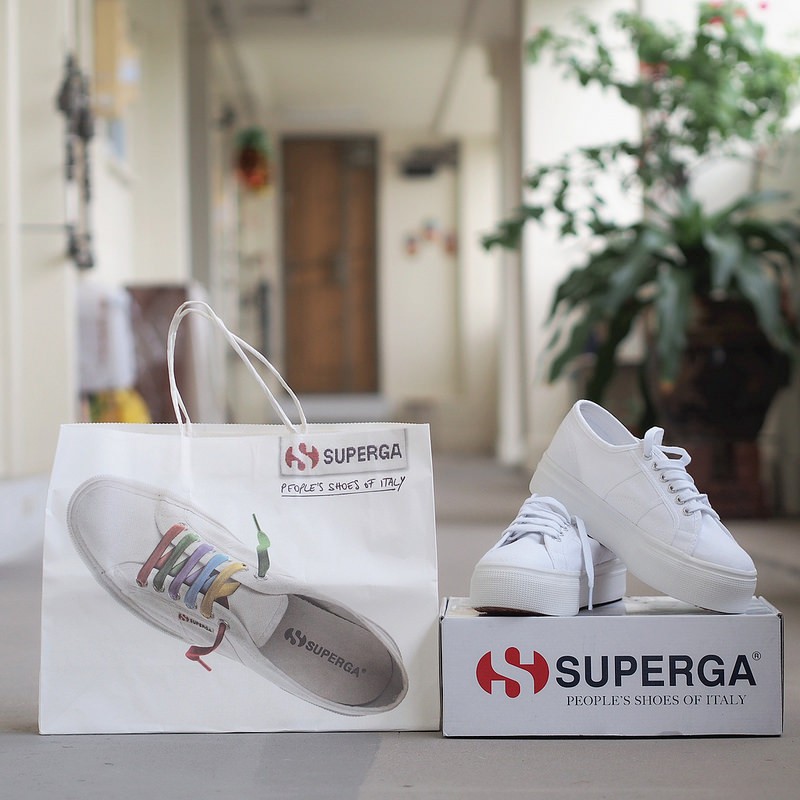 Singapore Culture - Superga White Sneaker
