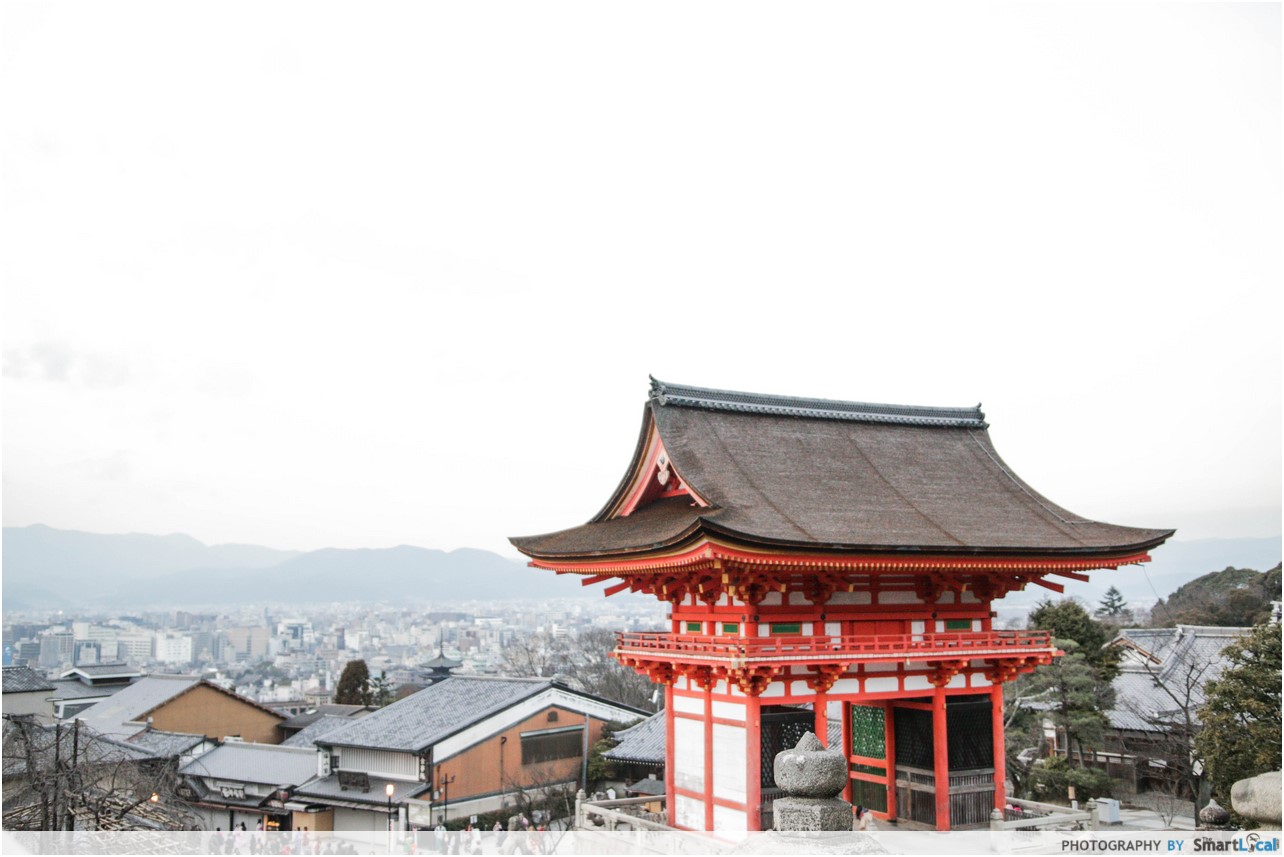 The Smart Local - Kiyomizu temple summit scenic view