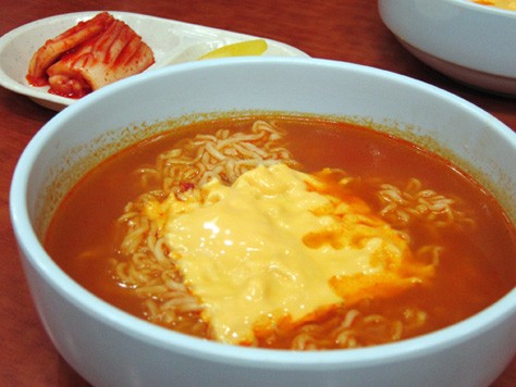 kim-cheese ramen