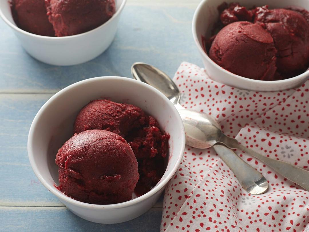 mulberry sorbet