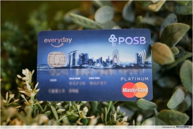 POSB DBS debit credit card