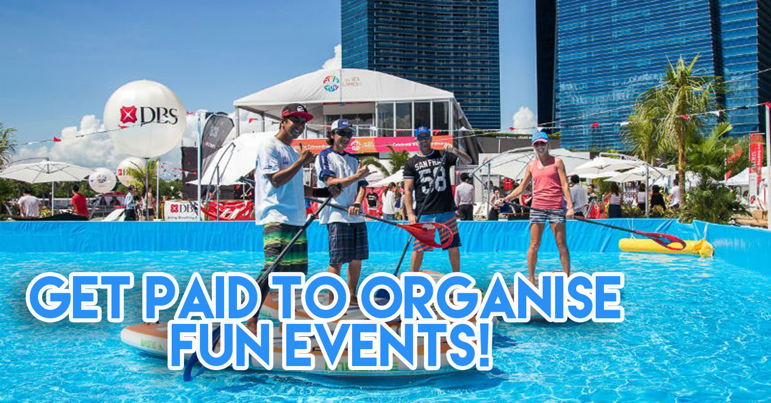 Get paid to organise fun events