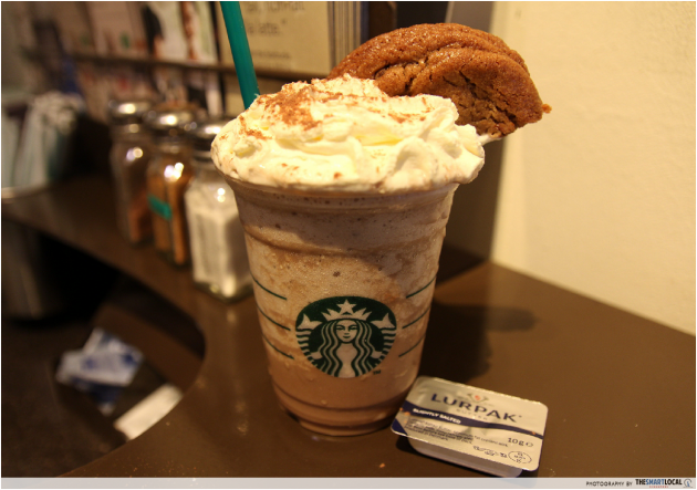 Cookie Monster Frappuccino