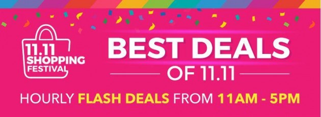 Shopee 11/11 hourly flash deals