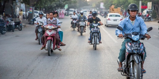 Motorbike Myanmar