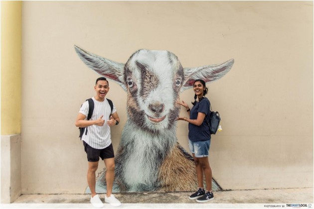 tiong bahru goat mural