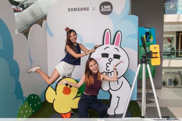 take a wefie to win Samsung Galaxy A5, #SAMSUNGXLINEFRIENDSSG