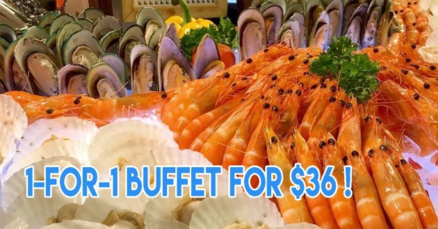 1 for 1 buffet at Fern Tree Cafe