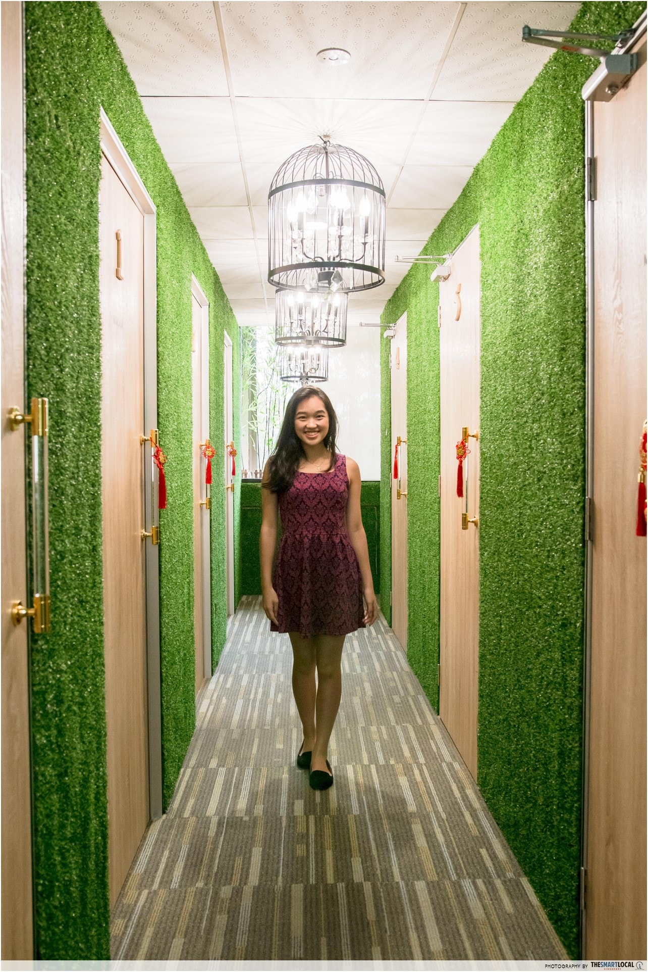 Mirage Aesthetic Green Corridor