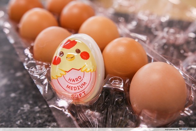 Daiso onsen egg maker