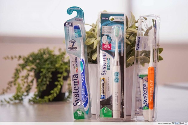 Systema toothbrushes