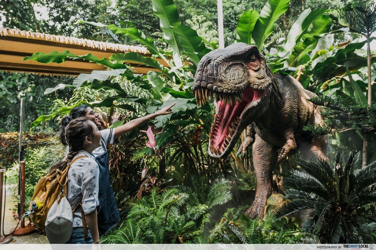 Tyrannosaurus-Rex at Zoo-Rassic Park, Singapore Zoo