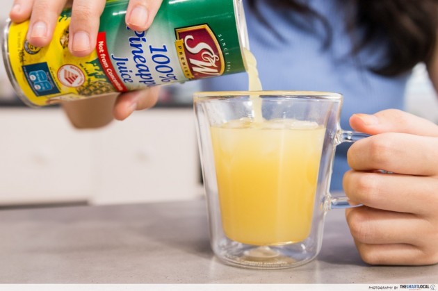  S&W 100% Pineapple Juice 240ml ($0.95)