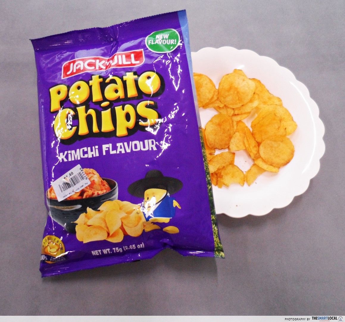 Jack n' Jill Kimchi Flavoured Chips