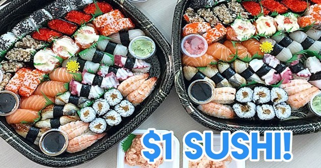 Umi Sushi $1 Umiday promotion