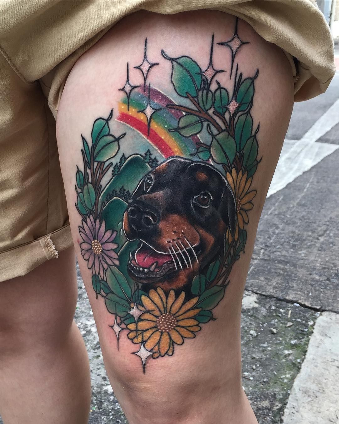 Animal tattoos, The Bold Fox 