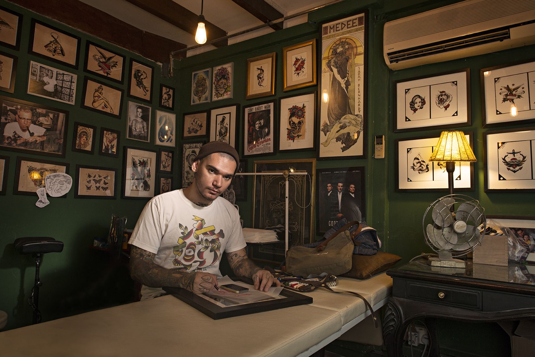 Feroze McLeod tattoo artist Singapore