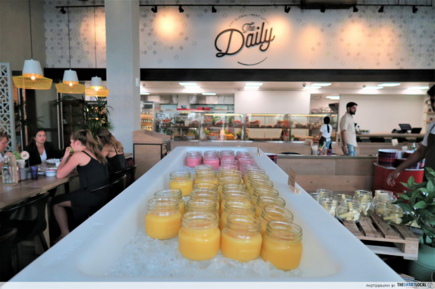 The Daily Downtown Dubai, Breakfast Smoothies