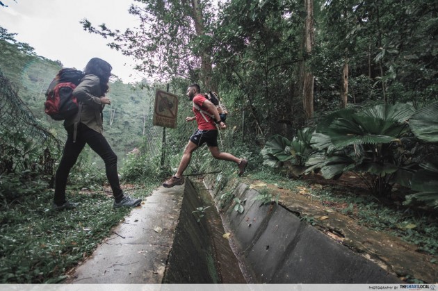 undeclared walking hiking trails singapore directions seng chew granite quarry bukit batok gombak