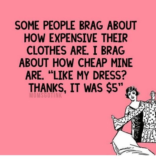 Buying cheap dresses