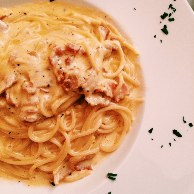 Al Forno East Coast Restaurant, Spaghetti Carbonara